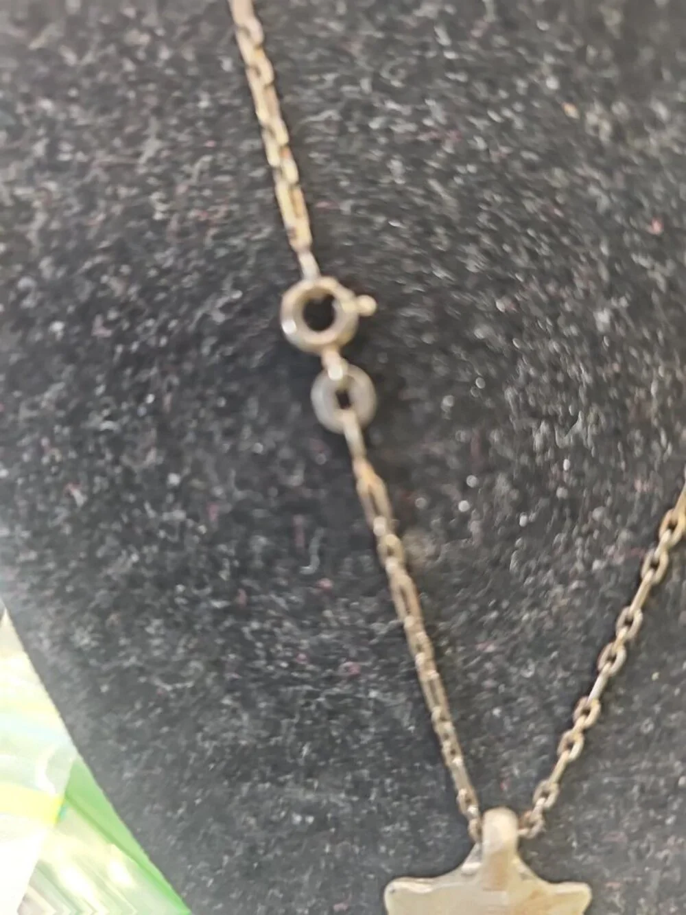 Necklace 3+ 1 Figaro Chain with Arrowhead Pendant Spring Ring Clasp Needs...